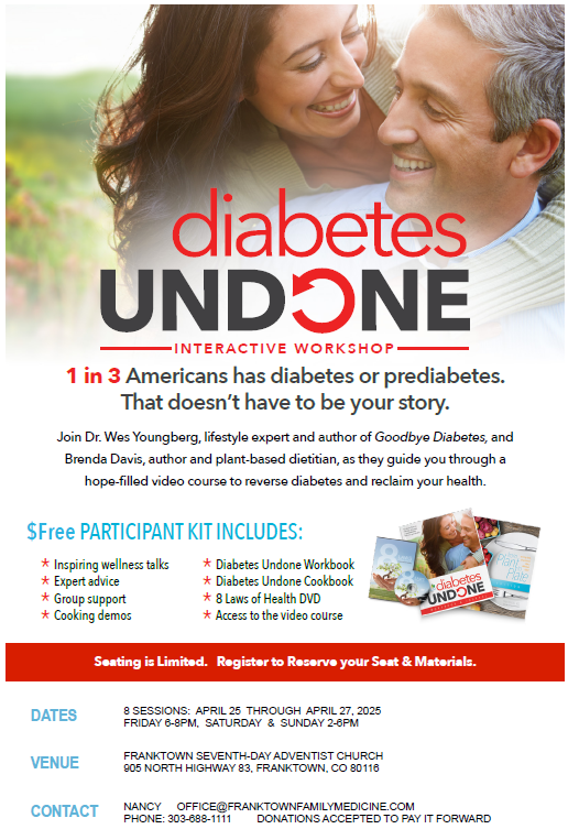 Diabetes Undone Seminar